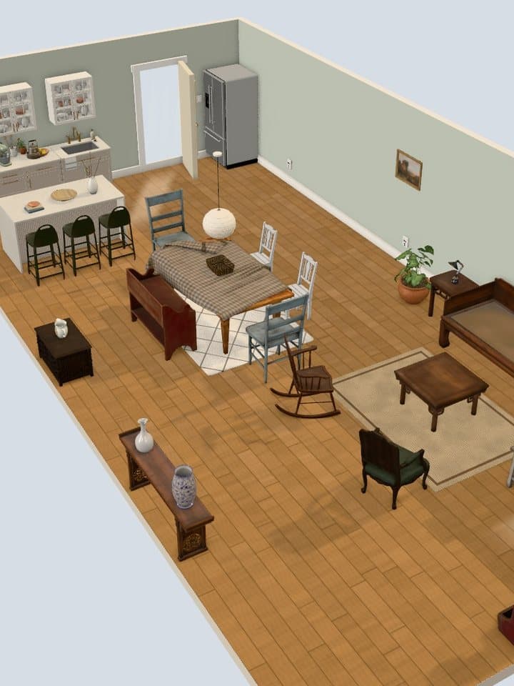 Vintage eclectic dining